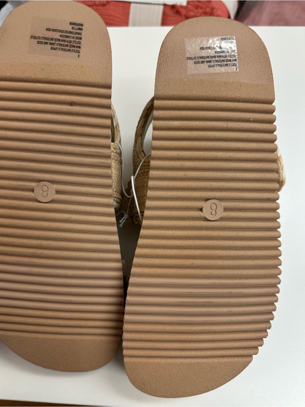 a new day Beige Braided Strap Platform Sandals - Picture 3 of 5